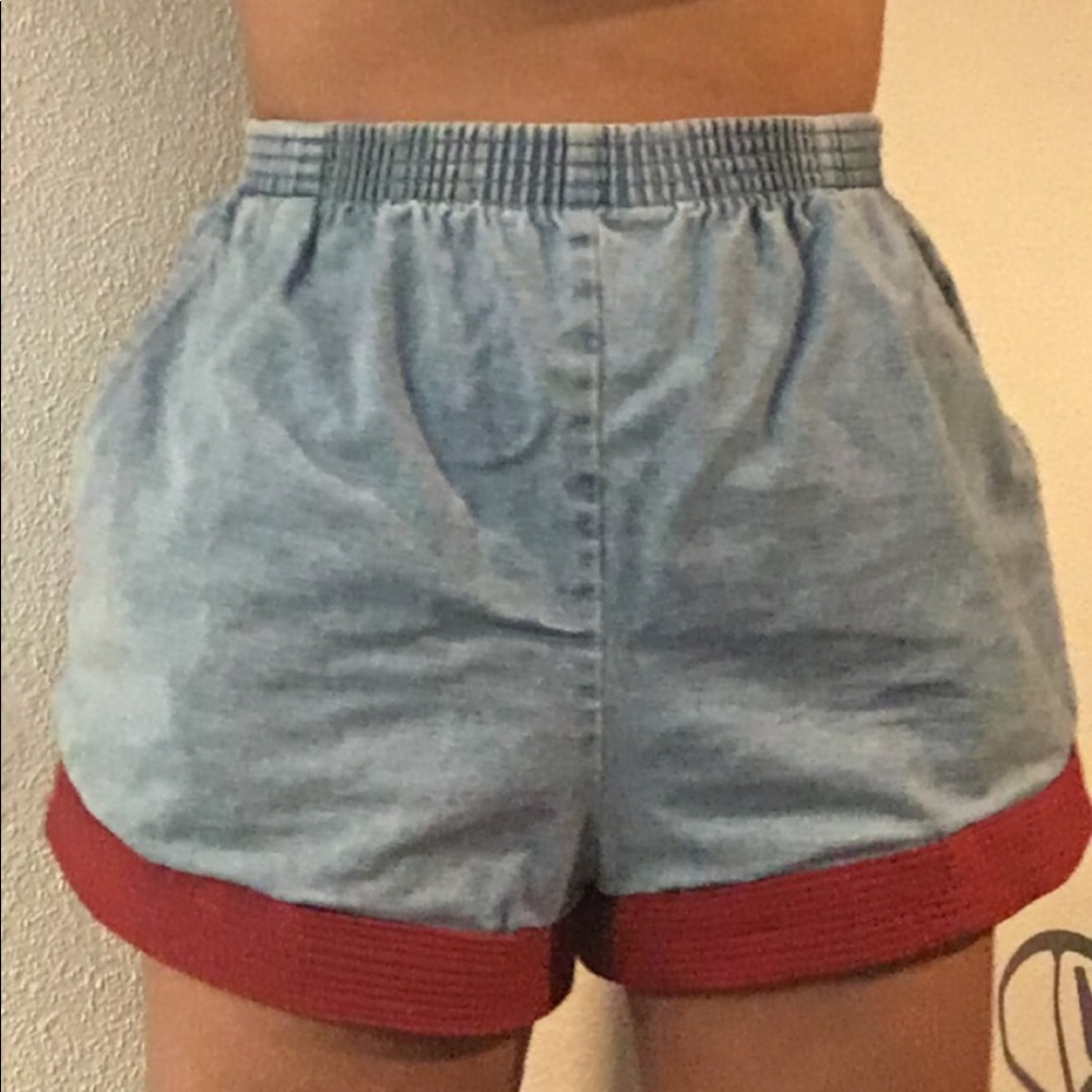 Custom made high waisted shorts
